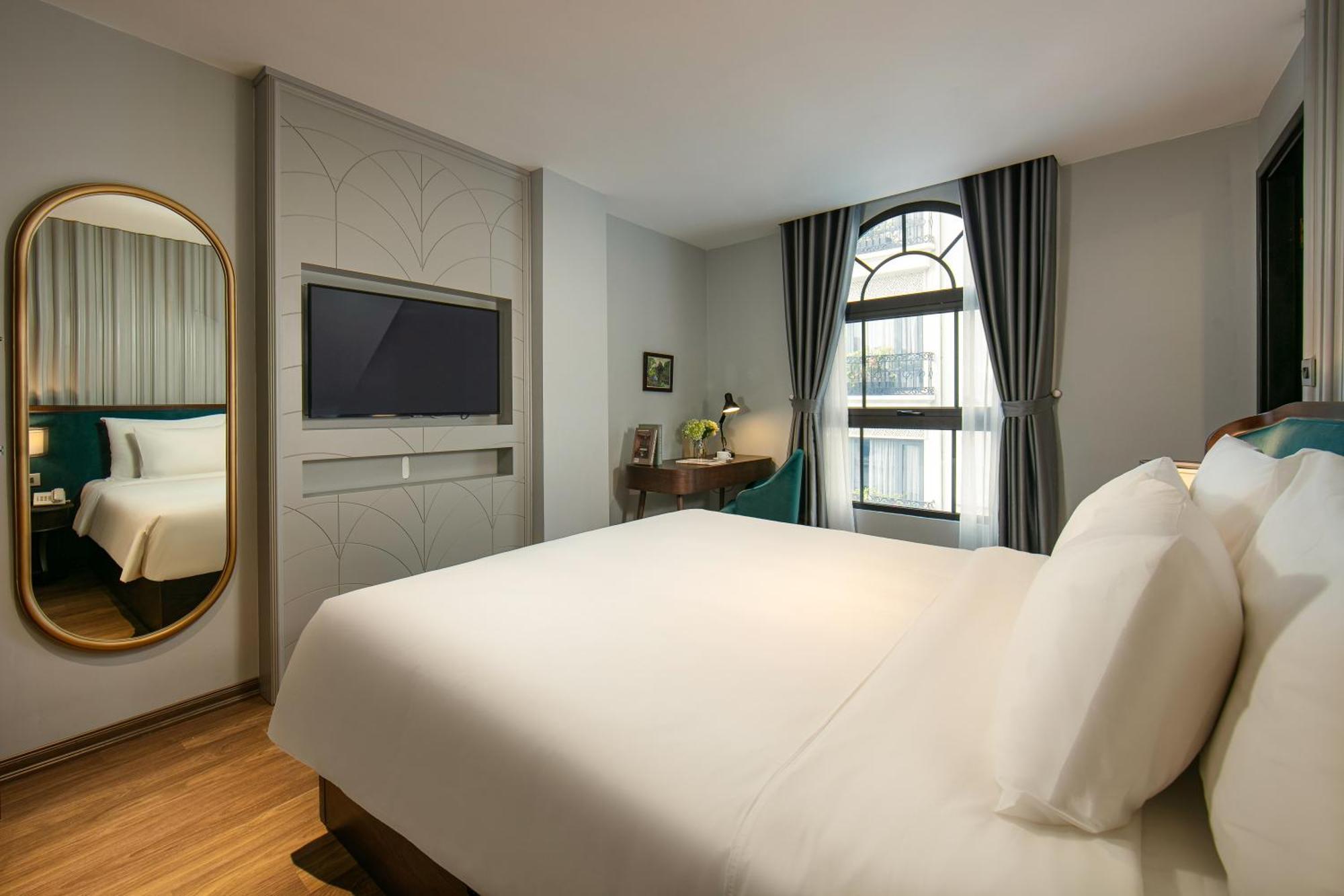 梅德镇老城区酒店 河内 外观 照片 Deluxe Room