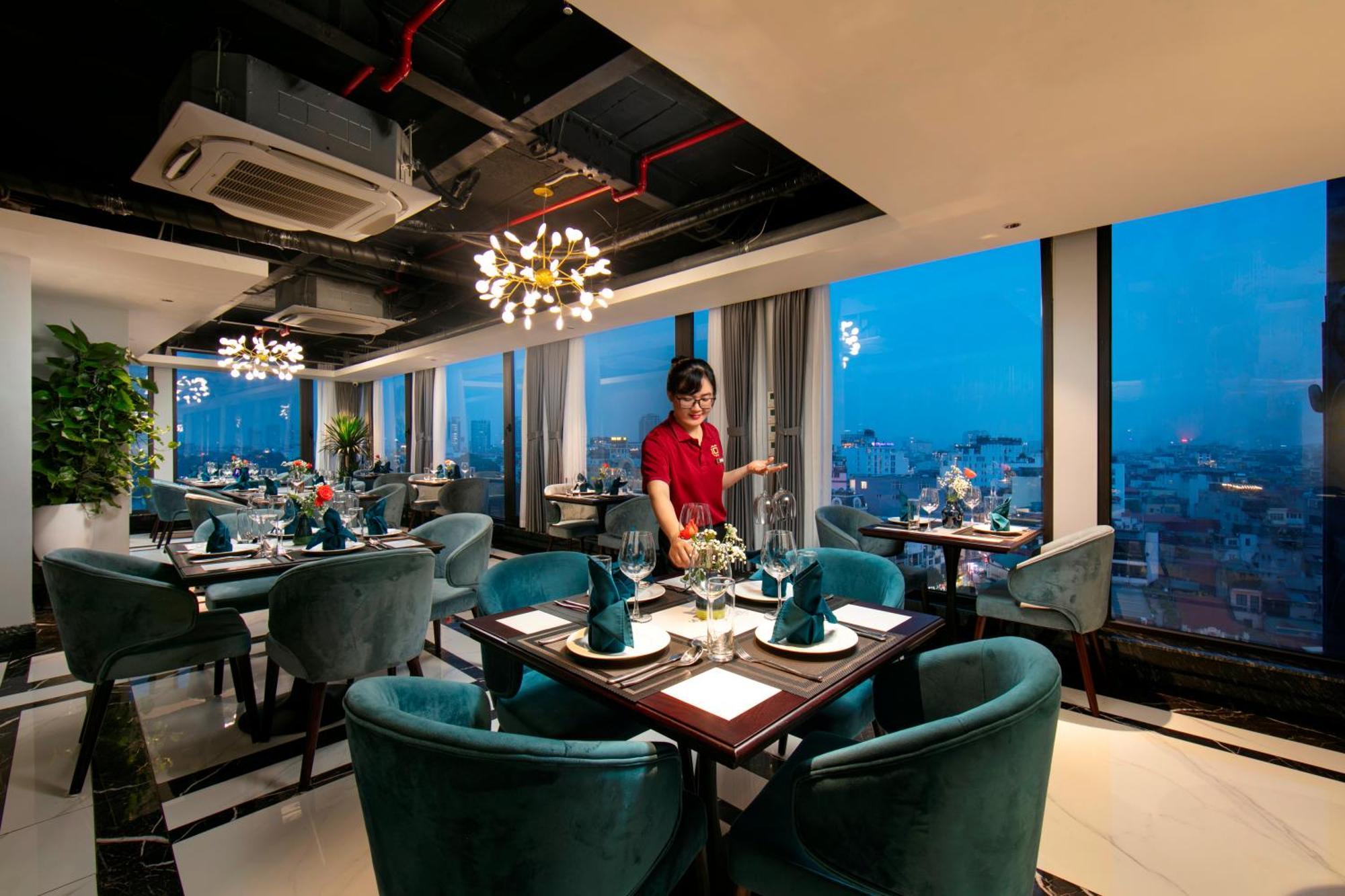 梅德镇老城区酒店 河内 外观 照片 The 360 Restaurant