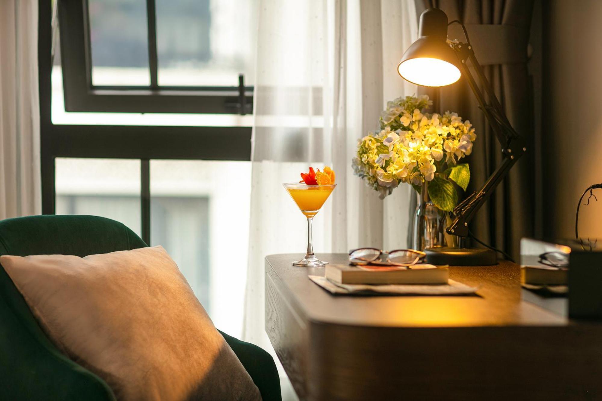 梅德镇老城区酒店 河内 外观 照片 A room at the hotel