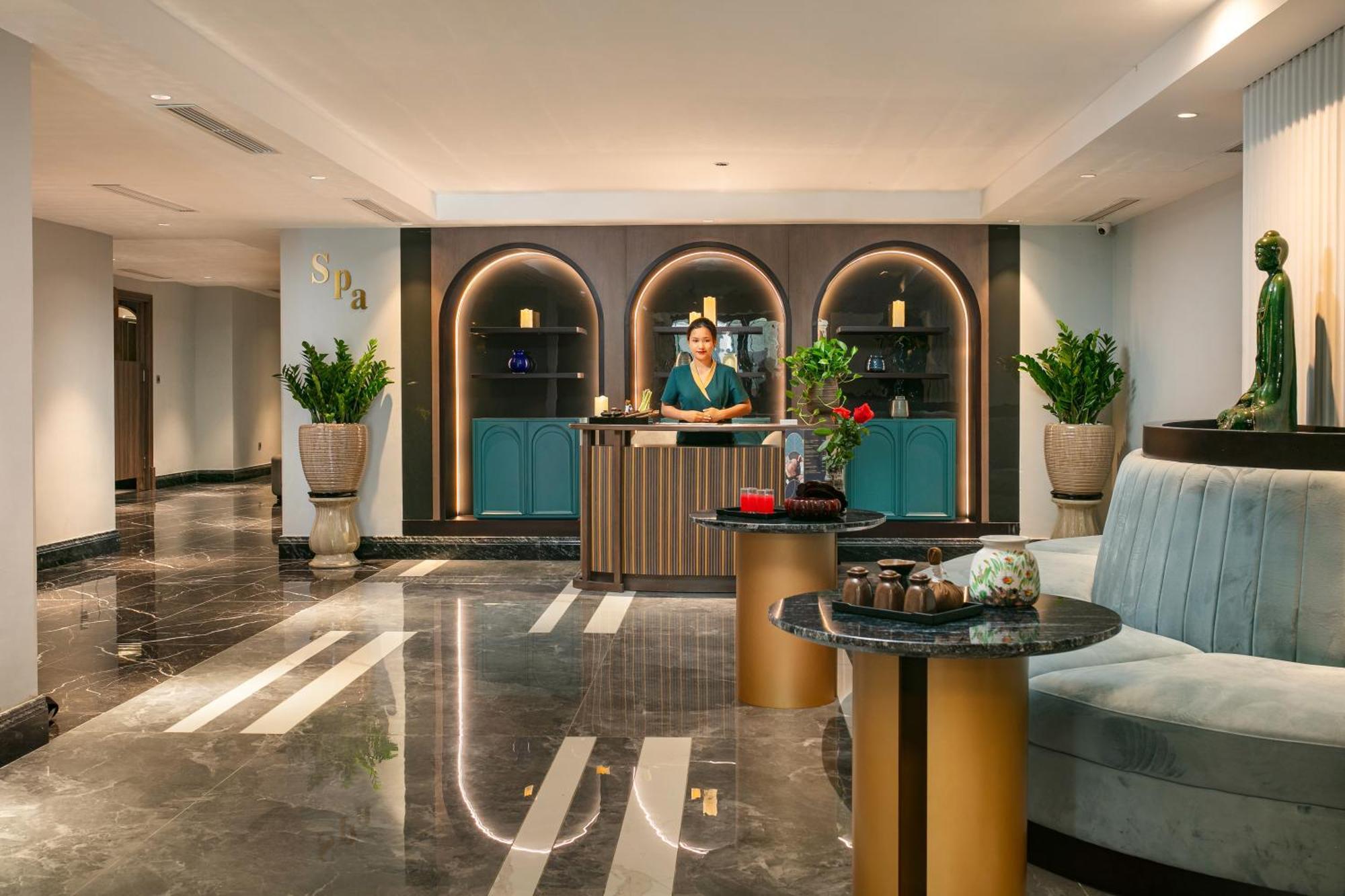 梅德镇老城区酒店 河内 外观 照片 Lobby